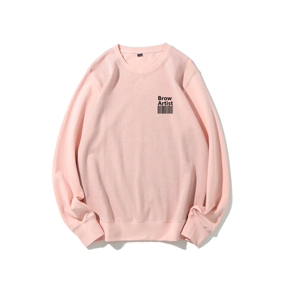 Brow Artist Casual Crewneck Sweatshirt-moweekender