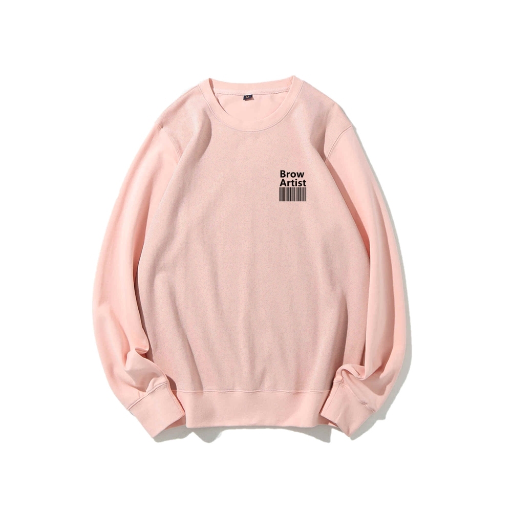 Brow Artist Casual Crewneck Sweatshirt-moweekender