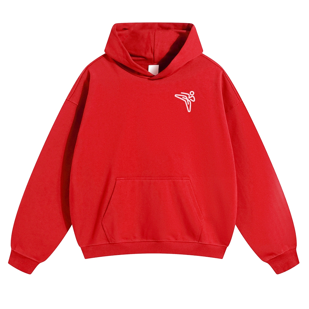 Taekwondo Unisex Casual Anime Print Hoodie-moweekender