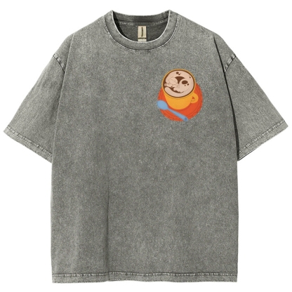 coffee lovers Unisex Fit Washed T-Shirt-moweekender