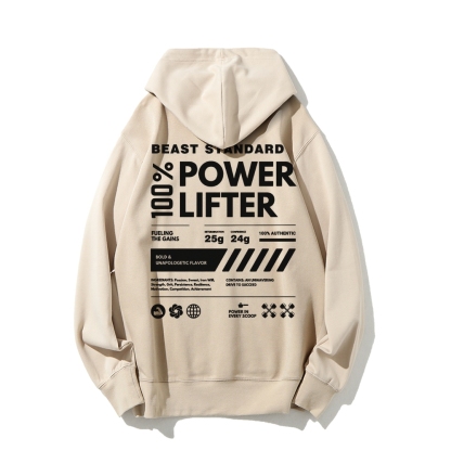 Power Lifter Casual Hoodie-moweekender