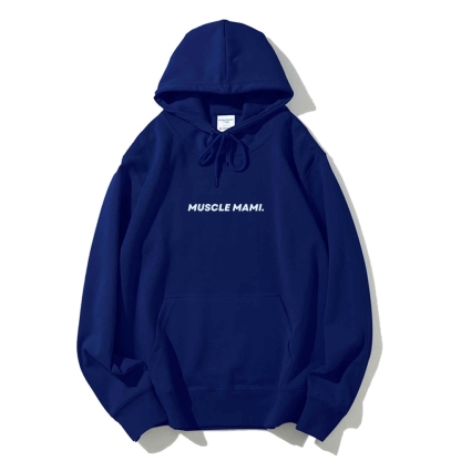 Muscle Mami Long sleeved Hoodie-moweekender