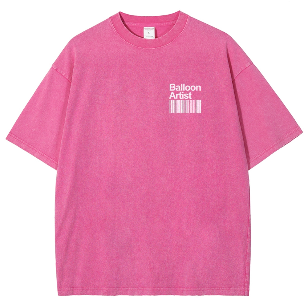 Balloon Artist Unisex Fit Washed T-Shirt-moweekender