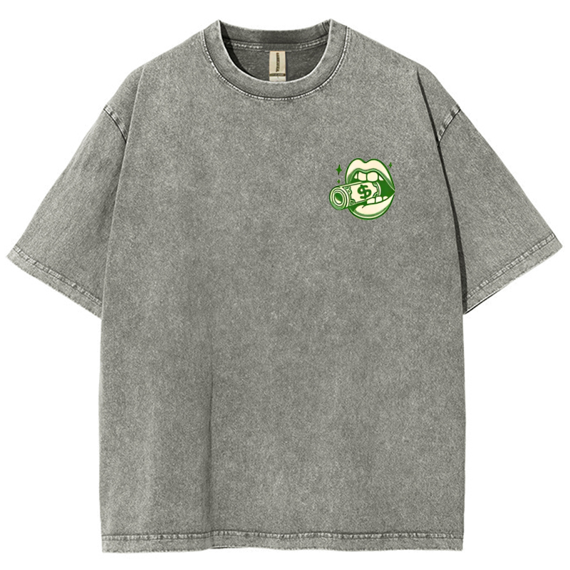 I'm Boring Baby Unisex Fit Washed Oversized T-Shirt-moweekender