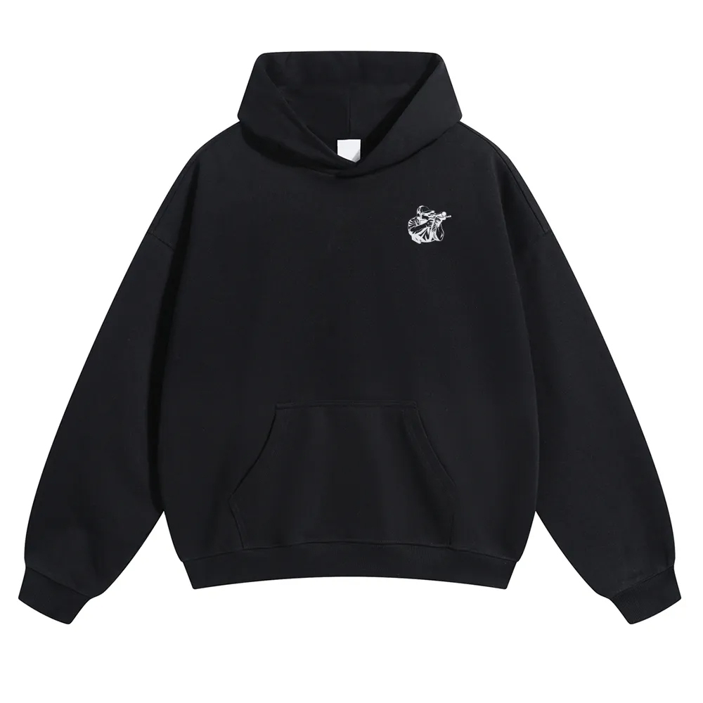 Shooting Instructor Unisex Casual Anime Print Hoodie-moweekender