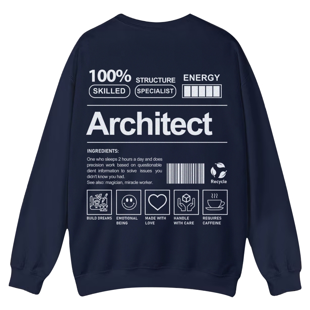 Architect Casual Crewneck Sweatshirt