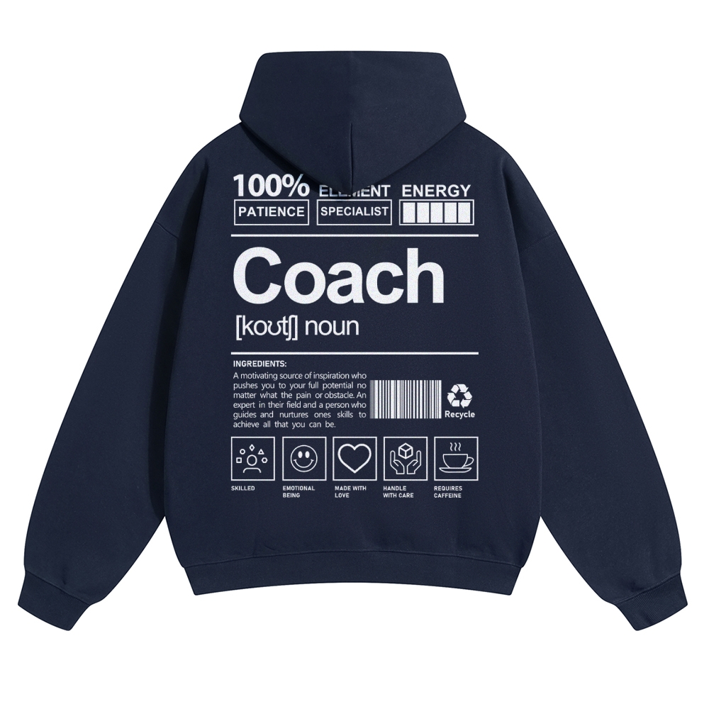 Coach Solid Color Hoodie-moweekender
