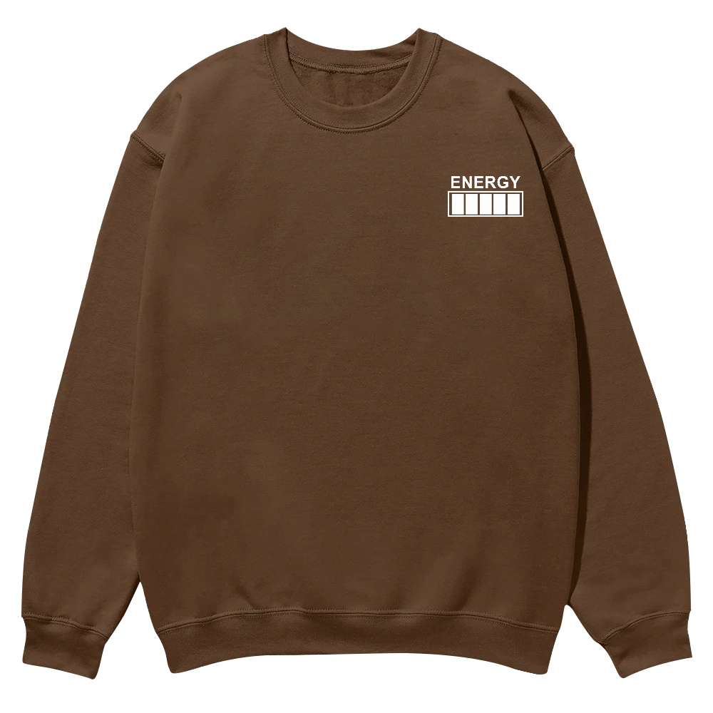 QR Code Customized Unisex Crew Sweatshirt