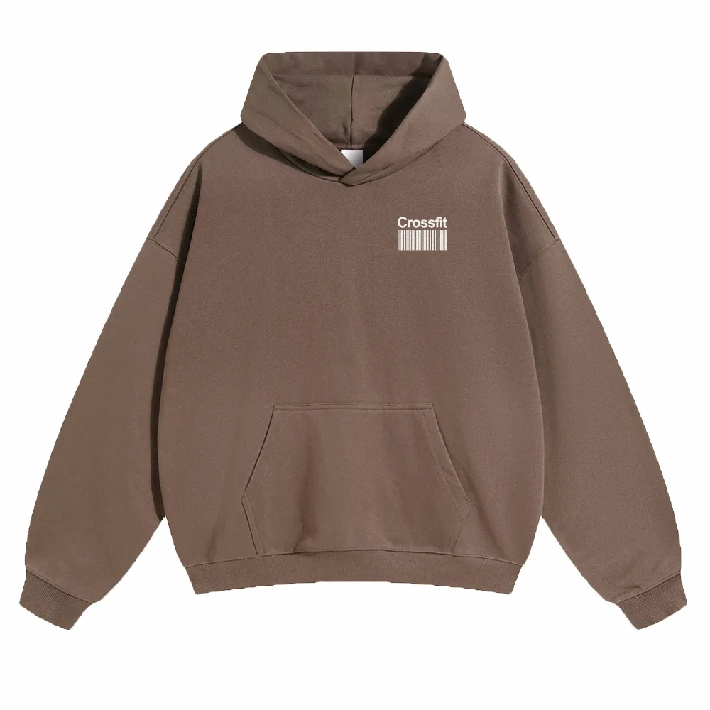 Crossfit Unisex Casual Anime Print Hoodie-moweekender
