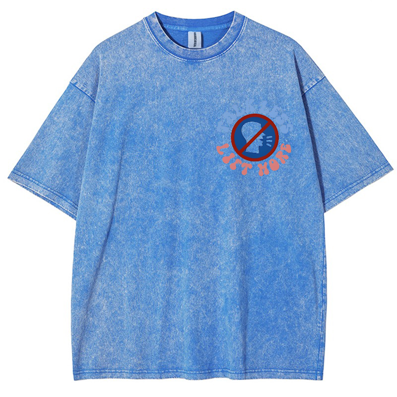 Talk Less Lift More Vintage Snowflake Washed T-Shirt-moweekender
