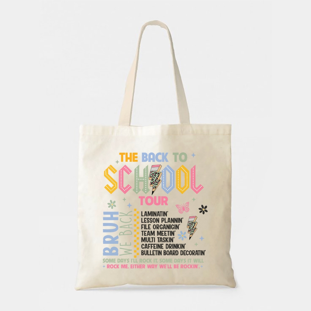 school ture Tote Bag-moweekender