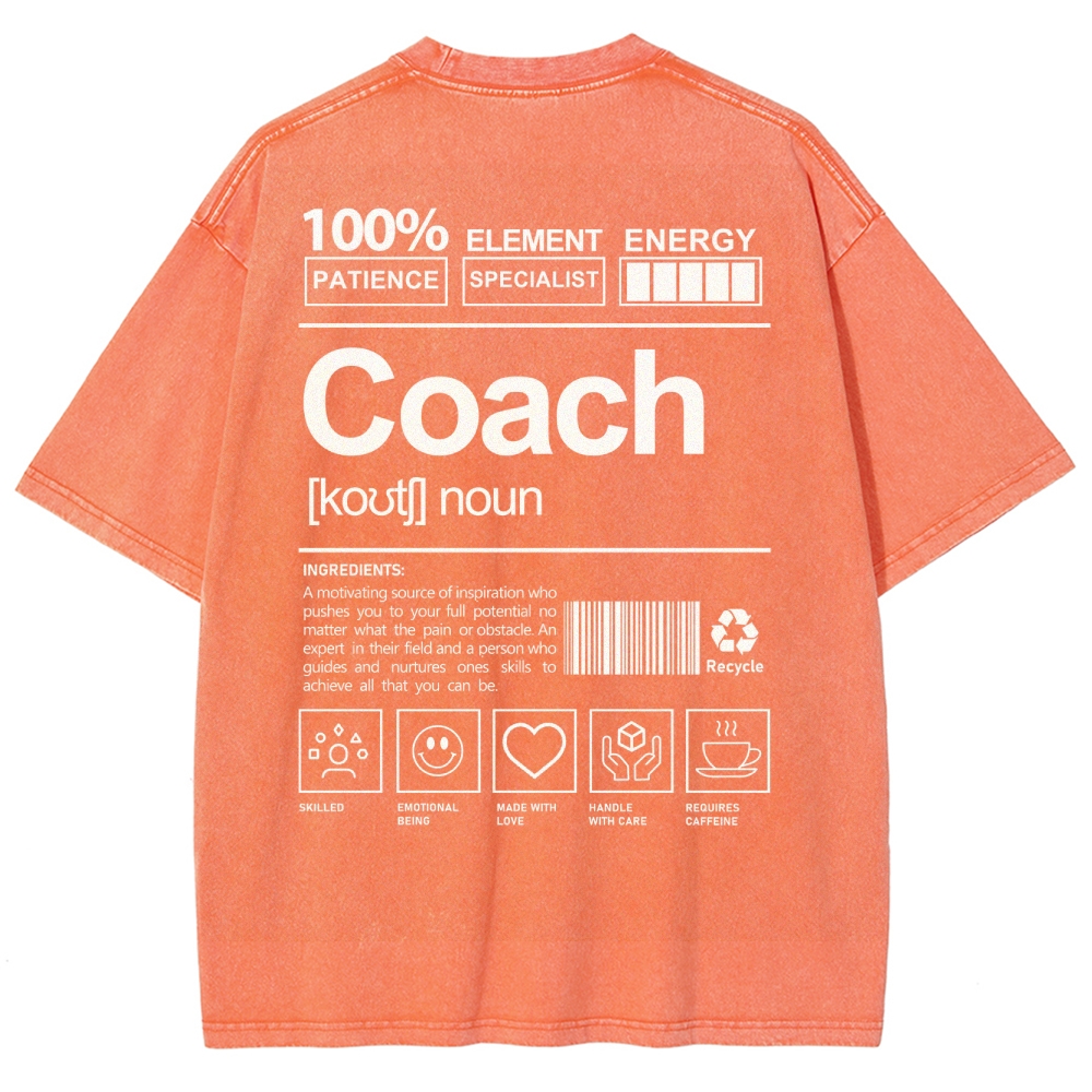 Coach Unisex Fit Washed T-Shirt-moweekender