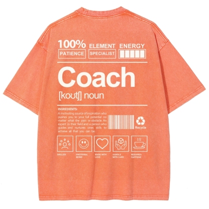 Coach Unisex Fit Washed T-Shirt-moweekender