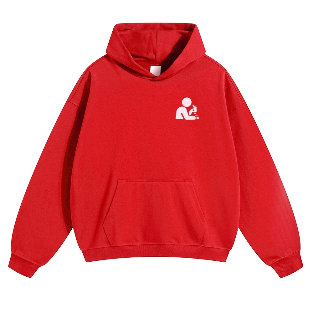 Laboratory Scientist Solid Color Hoodie-moweekender