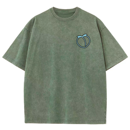 Leave Him And Invest In Your Glotes Unisex Fit Washed T-Shirt-moweekender