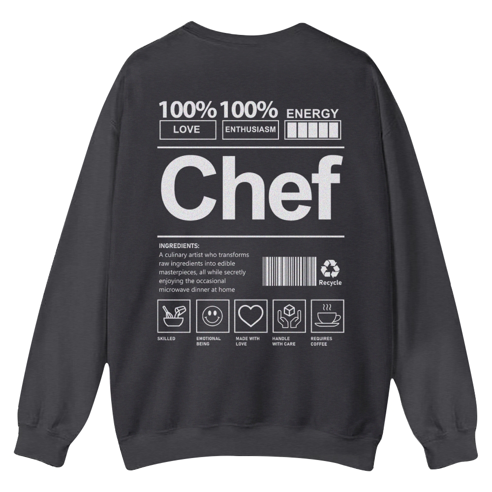 Chef Casual Crewneck Sweatshirt-moweekender
