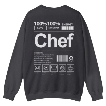 Chef Casual Crewneck Sweatshirt-moweekender
