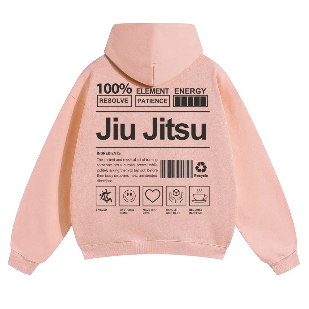 Jiu Jitsu Unisex Casual Anime Print Hoodie-moweekender