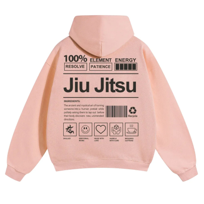 Jiu Jitsu Unisex Casual Anime Print Hoodie-moweekender