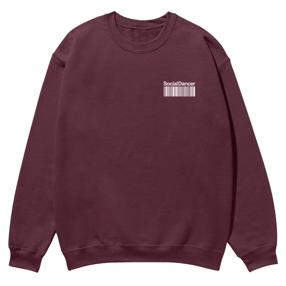 Social Dancer Casual Crewneck Sweatshirt-moweekender
