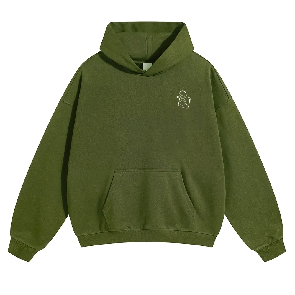 Mom Unisex Casual Anime Print Hoodie-moweekender