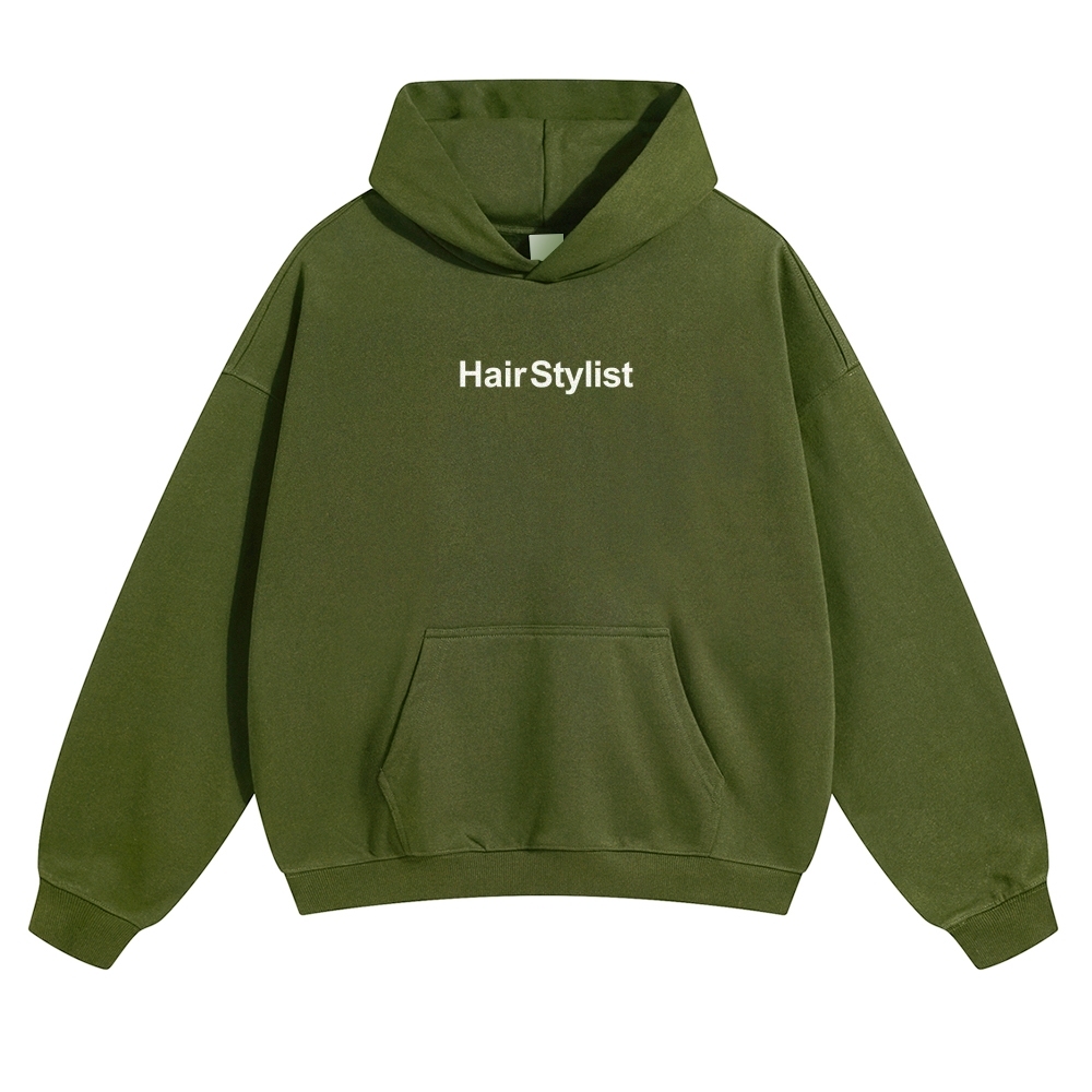 Hair Stylist Pattern Unisex Casual Anime Print Hoodie-moweekender