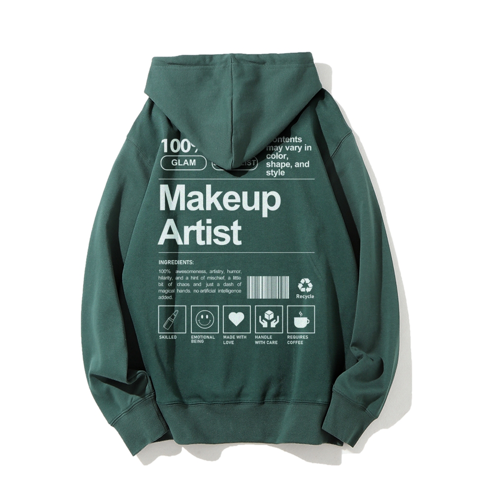 Makeup Artist Casual Hoodie-moweekender