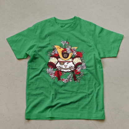 Japanese Goldfish Cat Casual Unisex Prints T-Shirt-moweekender