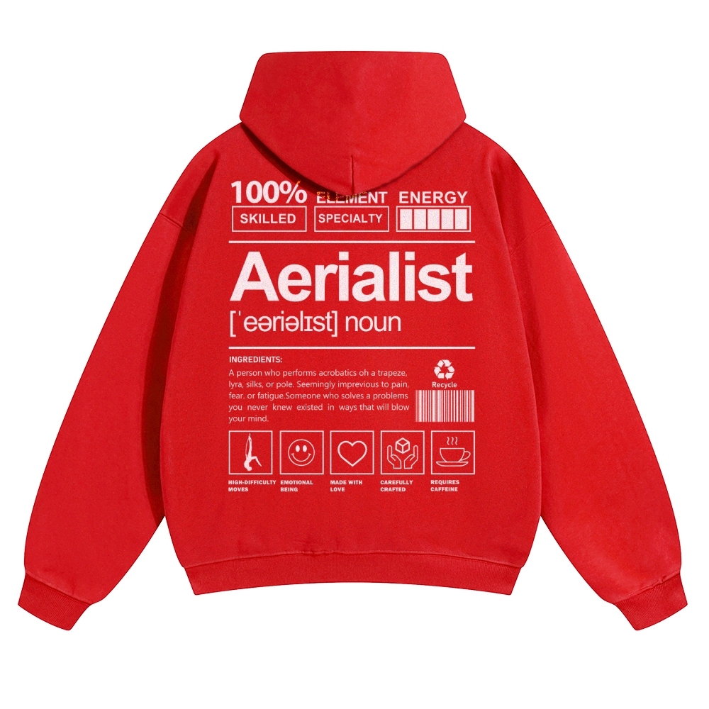 Aerialist Solid Color Hoodie-moweekender