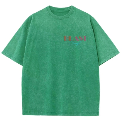 Unisex Fit Washed T-Shirt-moweekender
