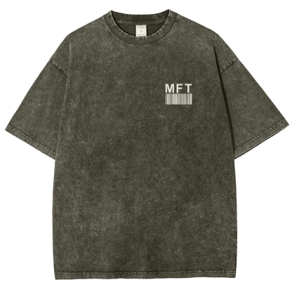 Marriage And Family Therapist Unisex Fit Washed T-Shirt-moweekender
