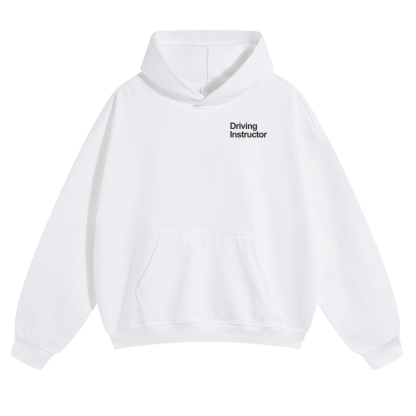 Driving Instructor Unisex Casual Anime Print Hoodie-moweekender