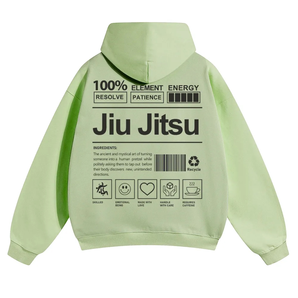 Jiu Jitsu Unisex Casual Anime Print Hoodie-moweekender