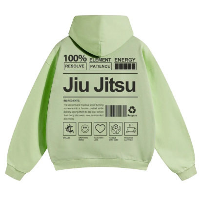 Jiu Jitsu Unisex Casual Anime Print Hoodie-moweekender