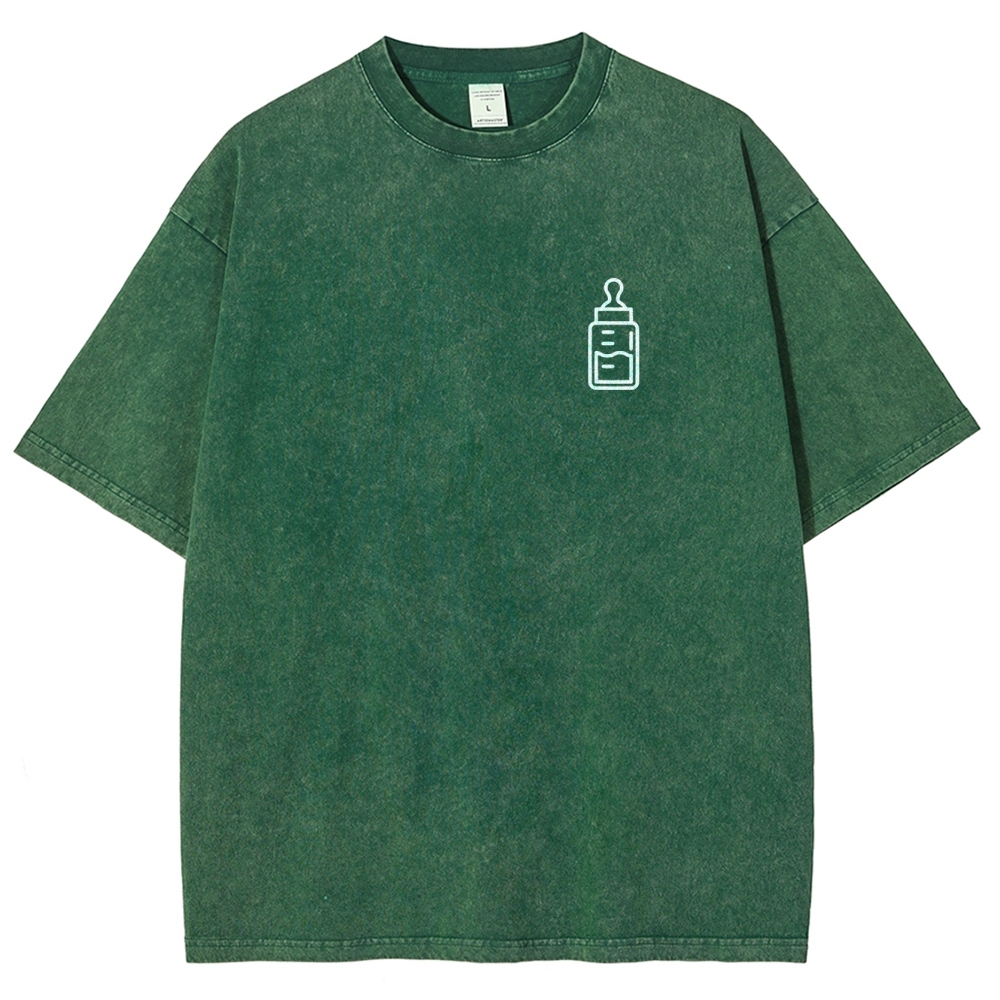 Childminder Unisex Fit Washed T-Shirt-moweekender