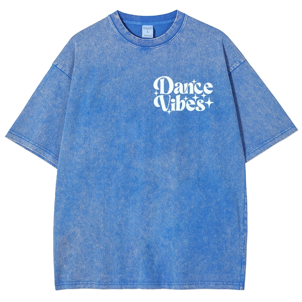 dance vibes Unisex Fit Washed T-Shirt-moweekender