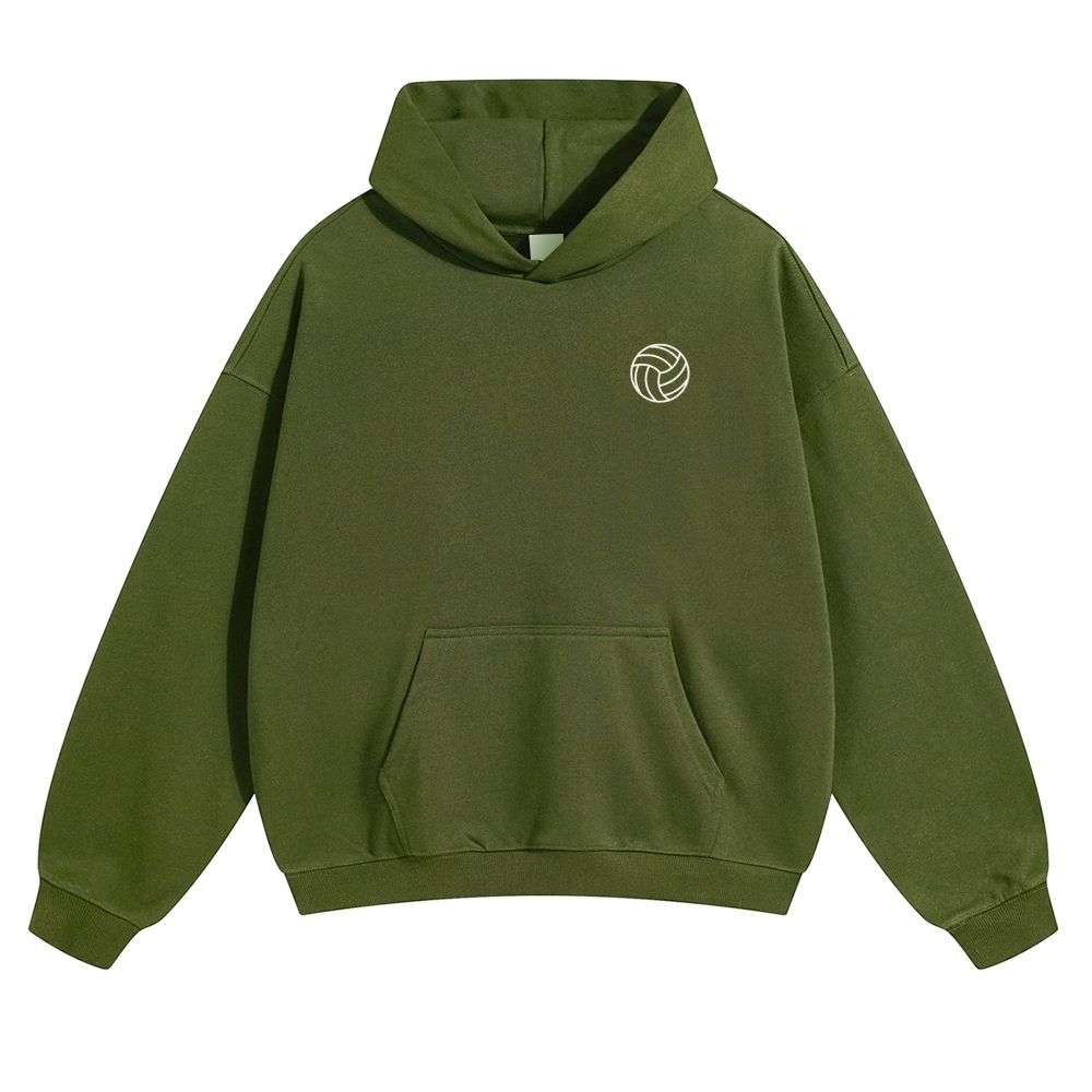 Volleyball Player Unisex Casual Anime Print Hoodie-moweekender
