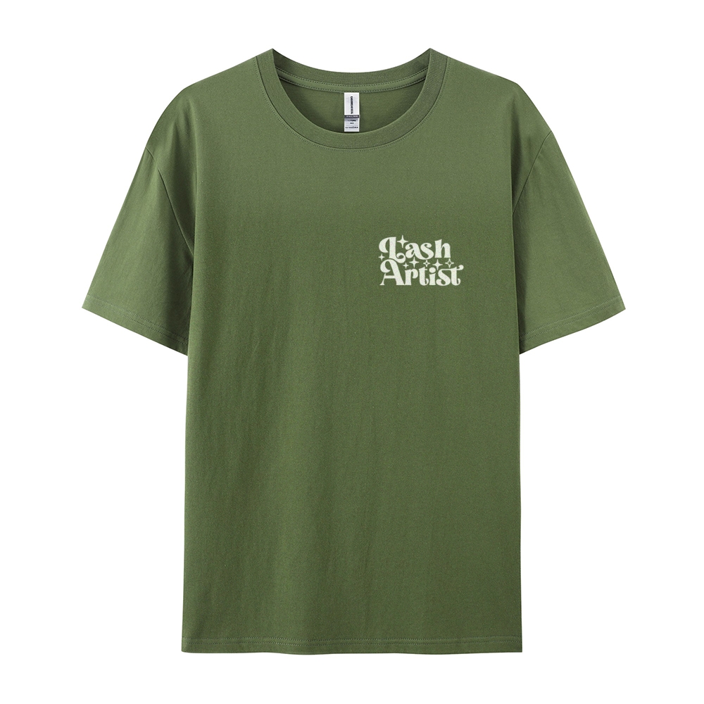 Lash Artist Casual Short Sleeve T-Shirt-moweekender