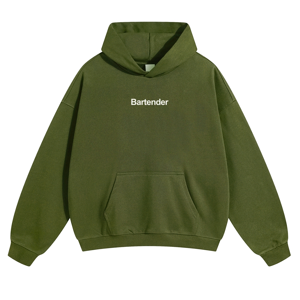 Bartender Unisex Casual Anime Print Hoodie-moweekender