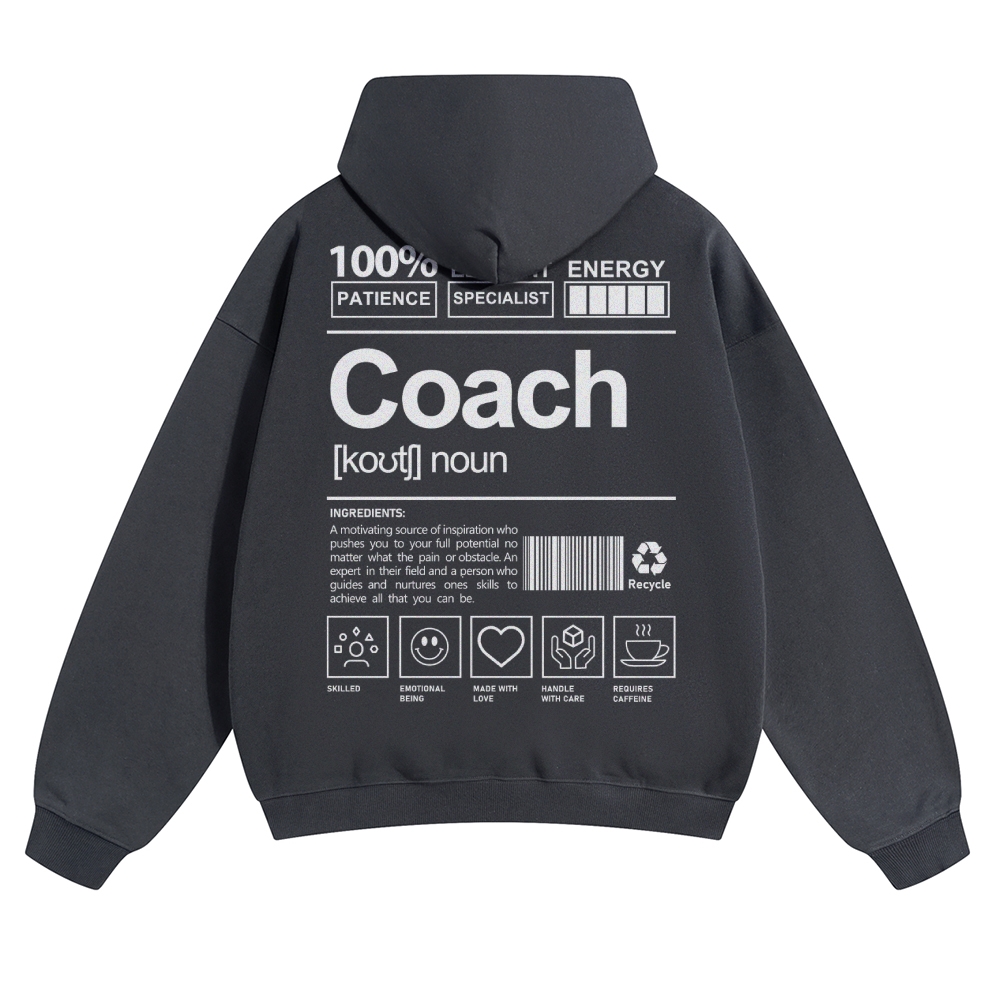 Coach Solid Color Hoodie-moweekender