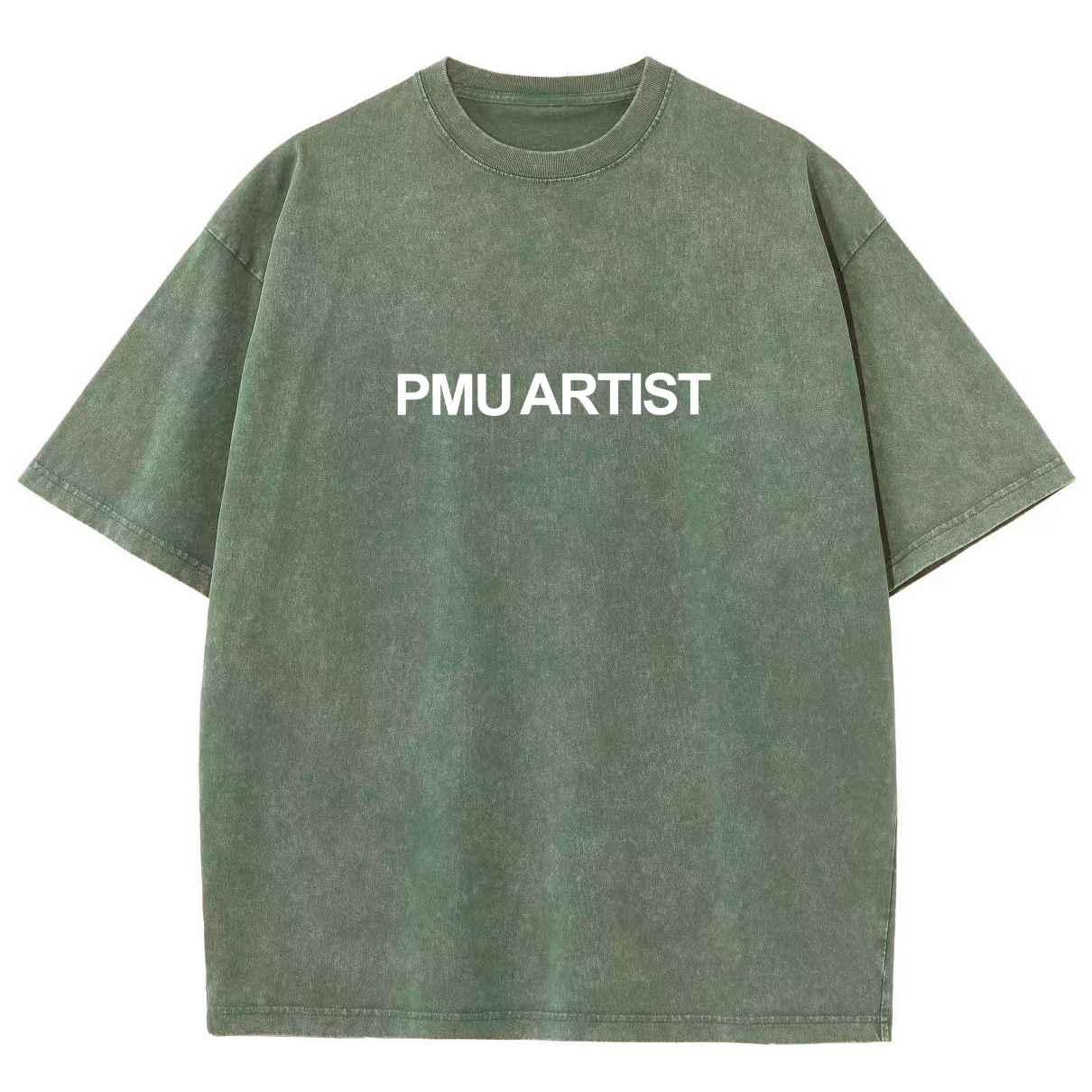 PMU Artist Unisex Fit Washed T-Shirt-moweekender