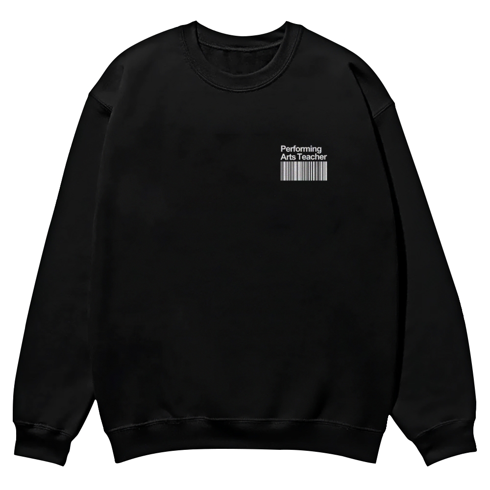 Performing Arts Teacher Casual Crewneck Sweatshirt-moweekender
