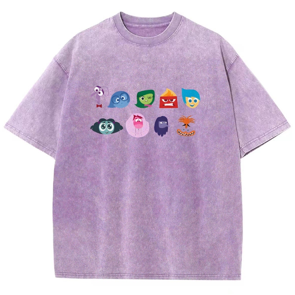 It's Okay To Feel All The Feels Washed T-shirt-moweekender