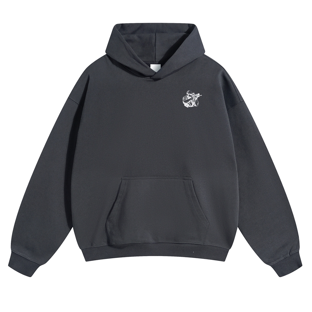 Shooting Instructor Unisex Casual Anime Print Hoodie-moweekender