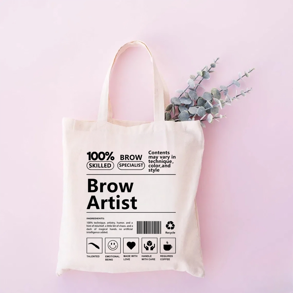 Brow Artist Tote Bag-moweekender