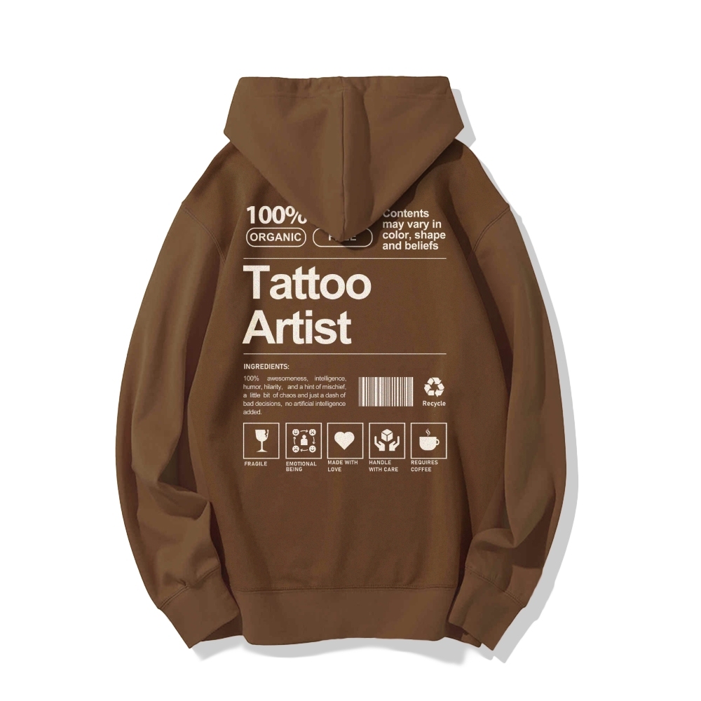 Tattoo Artist Casual Hoodie-moweekender