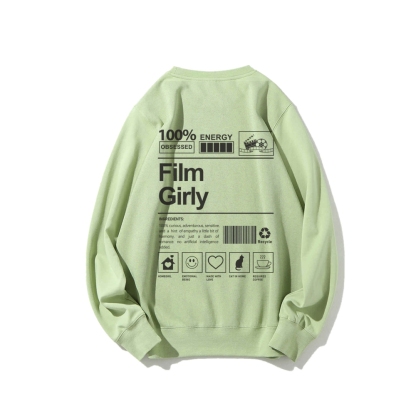 Film Giry Casual Crewneck Sweatshirt-moweekender
