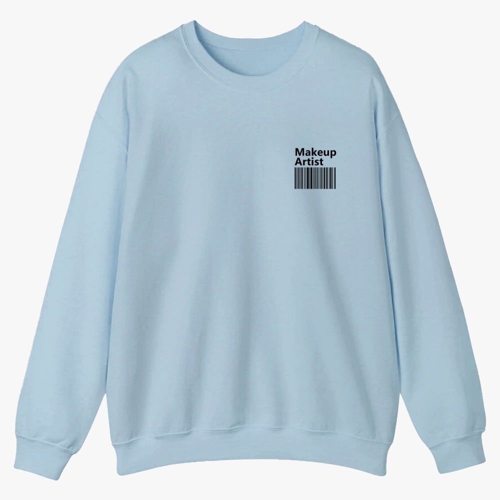Makeup Artist Casual Crewneck Sweatshirt-moweekender