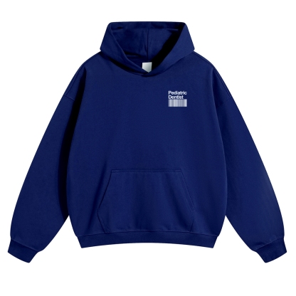 Pediatric Dentist Solid Color Hoodie-moweekender