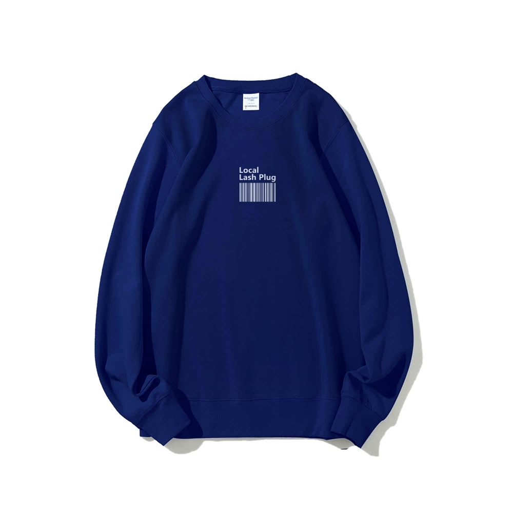 Local Last Plug Long Sleeved Round Neck Sweatshirt-moweekender